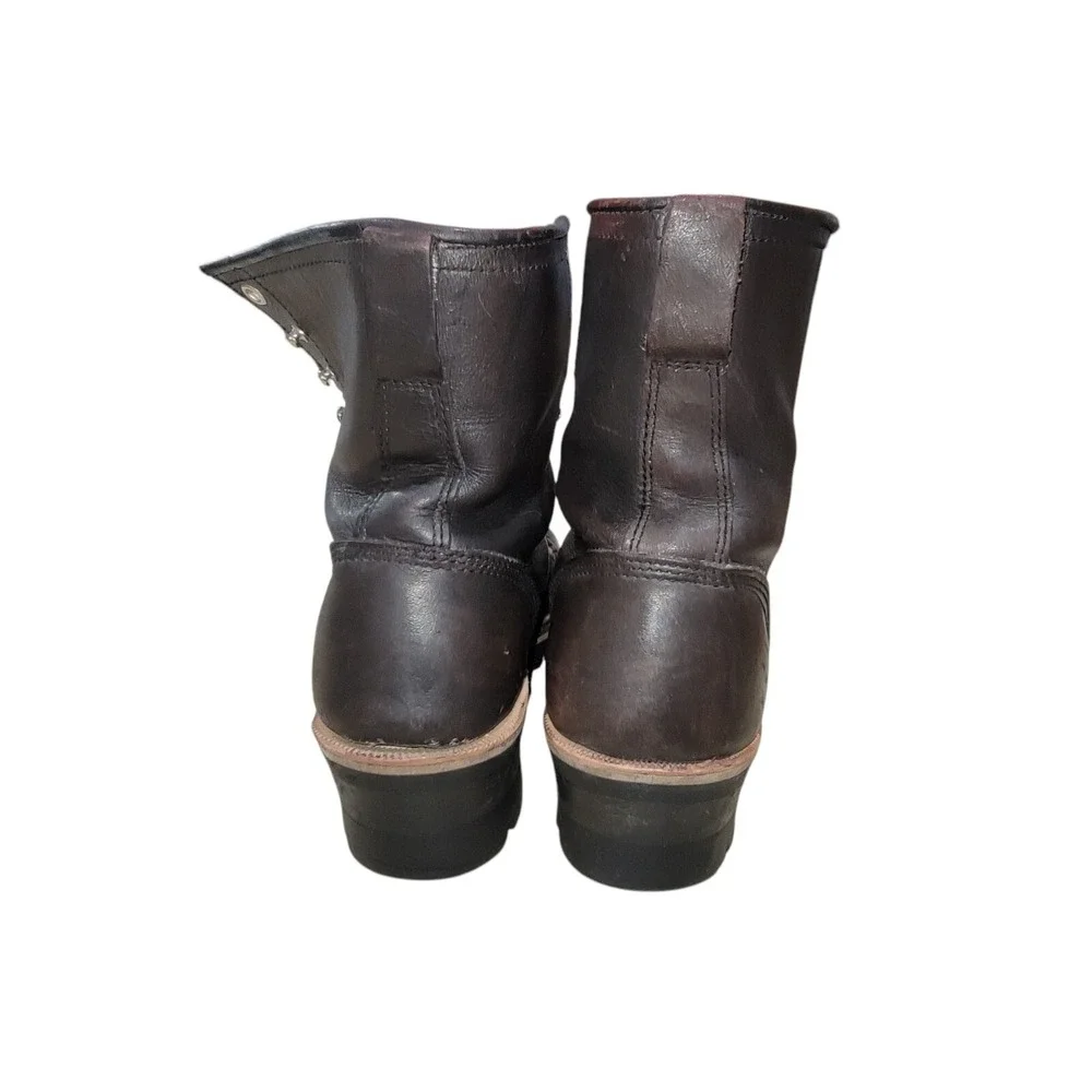 Matterhorn Hiking Mountaineering Boots‎ Women's Brown Leather Lace Up Size 6 D - Picture 7 of 13